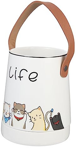 BESTonZON Porta Bacchette Organizer Per Bacchette in Ceramica Resistente Porta Posate Per Utensili Da Cucina Gadget Da Cucina Per Feste e Uso in Casa