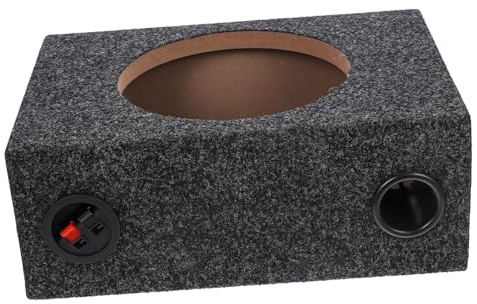 iplusmile Subwoofer Gehäuse Aus Holz 8 Zoll Geschlossenes Autoradiobox Lautsprechergehäuse Für LKW Universell Kompatibel Verstärkte Basswiedergabe Selbstgemacht Car Audio Soundsystem
