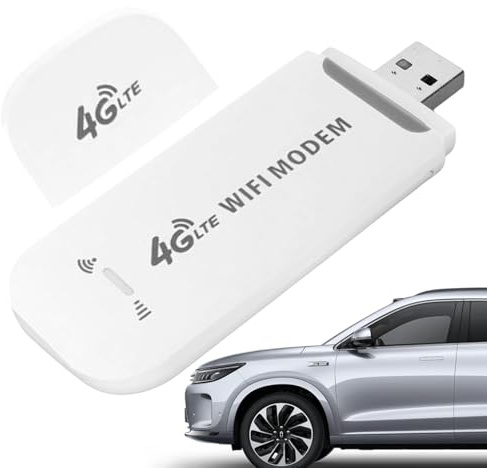 MLqkpwy Modem USB 4G, USB 4G, módem WiFi USB versátil dispositivo WiFi portátil, adaptador USB WiFi dongle WiFi ligero para el trabajo de negocios en viajes