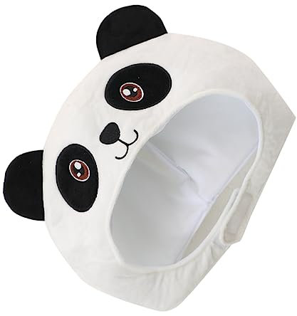 Vaguelly Kreativer Panda Hut Lustige Plüschkopfbedeckung Für Feste Karneval Und Fotoshootings Für Partys Cosplay Und Besondere Anlässe Bequem Und Stylisch