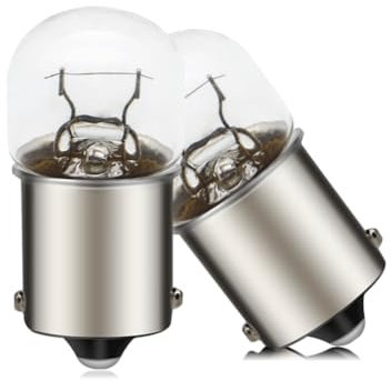 SOFOC-1156 BA15S P10W 7506 S25 Luci Indicatrici Fari Freni Retromarcia Per Auto/Barche & Camper G18 Lampadina 12V 10W Bianco Caldo 2Pezzi