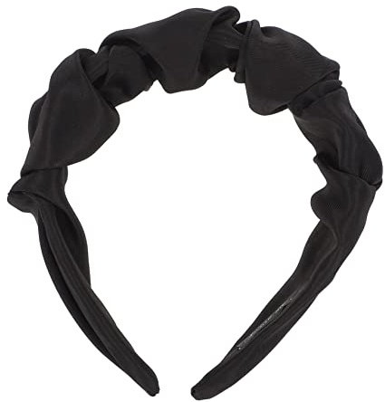 LIFKOME Diadema Retro Trenzada de Color Puro Elegante Tocado de Moda para Mujer y Niña para Fiesta o Diario