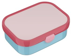 Mepal - Lunch box Campus – Contenitore per il pranzo per bambini – Contenitore per il pranzo con scomparto per bento e forchetta – Meal Prep Box con chiusura a clip – Lavabile in lavastoviglie – 750