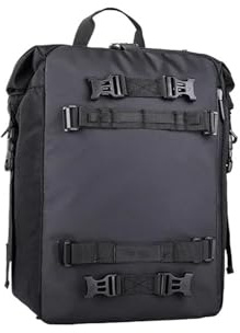 Sacoche Reservoir Moto Sacoche Arrière Étanche pour Moto Sac De Voyage Sac À Dos De Voyage 10L 20L 30L Sac à Outils Moto(30L Black)