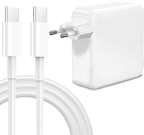 Chargeur Rapide USB C 106W-96W, Chargeur Rapide pour MacBook Pro, Compatible avec MacBook Pro 16.15.14, 13, Air 13 Pouces, iPad 12,9,11 Pouces et Tous Les périphériques USB C, câble de 2 m