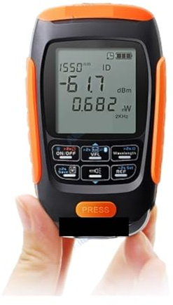 Mini Misuratore Di Potenza In Fibra Ottica Localizzatore Visivo Guasti Tester In Fibra Ottica Test Cavo Di Rete 5 Km 15 Km 30 Km(50T-1mw 5KM)