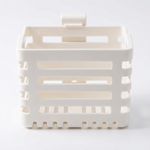 Organizador de puerta de armario de cocina, organizador de armario de cocina, cesta colgante ajustable, cajón pequeño, caja de almacenamiento, lavaplatos, colgable sin taladrar, ahorra espacio para