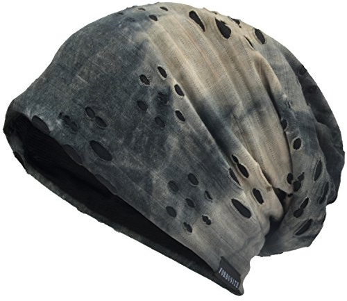 VECRY Herren Jersey Slouch Mütze Sommer Skullcap