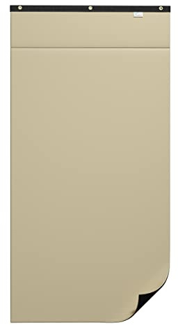 Audimute Sound Absorption Sheet | Sound Dampening Blanket - Soundproofing Sheet - Reduce Noise - Acoustic Foam Alternative | - (Bone)