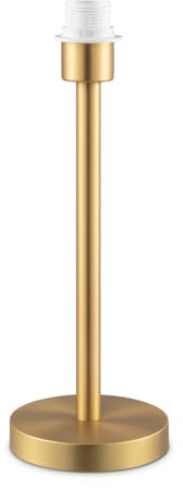 home sweet home collection Tischlampe Stick messing Stahl Design, Tischlampe im cooles Stil, DEKRA-zertifizierte Tischleuchte in Industrial Design mit E27 Fassung, Energieklasse A+, Maße 14x14x39cm