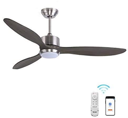Ovlaim 132cm Smart-Deckenventilator mit Fernbedienung/APP/Alexa-Steuerung