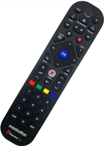 Original Manhattan T3-R Remote Control for Freeview Play 4K Smart Recorder