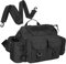 BAIGIO Taktische Bauchtasche Militär Hüfttasche Molle Utility Gürteltasche Angeln Tasche Angeltasche Messenger Bag Schultertaschen für Fliegenfischen Outdoor, Wandern, Jagd, Trekking