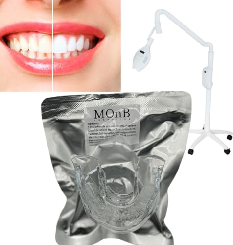 MOnB-Kosmetische Zahnbleaching Mundschienen/fertig befüllt/einfache handhabung/verwendung mit alle Zahnbleaching Geräte möglich/für Kosmetikstudios und DIY geeignet/Strahlen Weiße Zähne