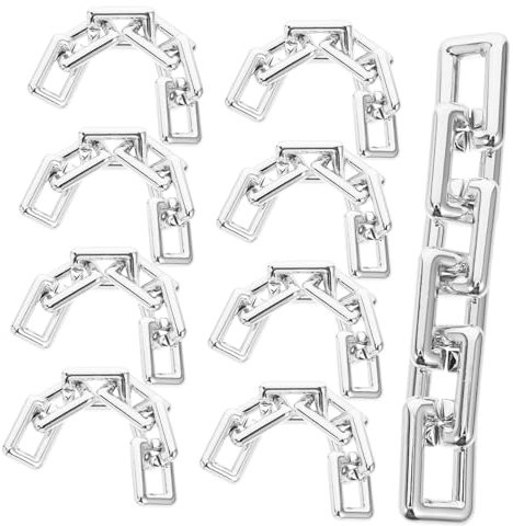 BUGUUYO 50stücke Kettengliedverbinder Ersatzverbinder Für Kettenreparatur Mit Schnellverbinder Glieder Zur Kettenverbindung Ersatzgliedverbinder Für Kette Anschluss Kettenschnellglieder