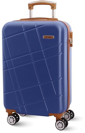 EL CABALLO - Maletas de Viaje Cabina - Maleta Cabina - Maletas de Viaje - Apta para Ryannair- Trolley Equipaje para Avion Resistente con 4 Ruedas de 360º y candado