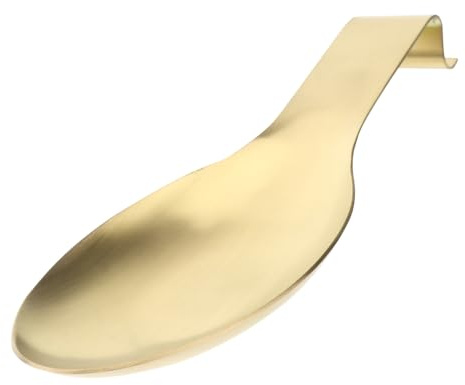 Ciieeo Stainless Steel Spoon Rest Heavy Duty Ladle Stand Heat Resistant Kitchen Utensil Holder for Stove Top and Tableware Suitable for Large and Small Spoons Spatulas Cutlery