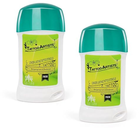 Yeria 2 Pcs Tattoo Transfer Creme Gel，Kopieren von Muster-Transfer-Tattoo-Material für klare Tattoo-Übertragung Professionelles Stencil Stuff Ideal für Artists Tattoos Zubehör