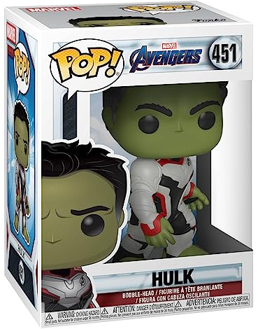 Funko Pop! Marvel: Marvel Avengers Endgame - Hulk - (TS) - Vinyl-Sammelfigur - Geschenkidee - Offizielle Handelswaren - Spielzeug Für Kinder und Erwachsene - Movies Fans