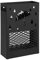 SONGMICS Porte-parapluies en métal, Support à rectangulaire, avec réceptacle d’eau amovible, 4 crochets, motifs ajourés, pour entrée, bureau, Noir LUC004B01