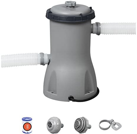 Bestway Flowclear filter pump for pools, above ground pool filter cleaner, 800gal
