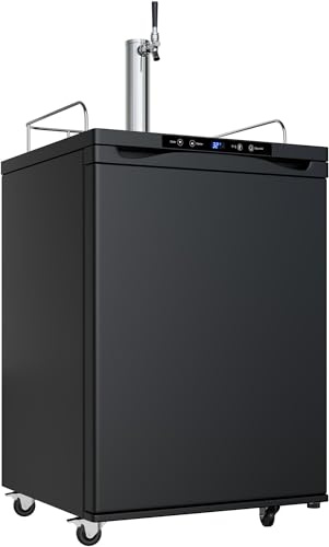 EdgeStar KC3000 Full Size Kegerator with Digital Display - Black