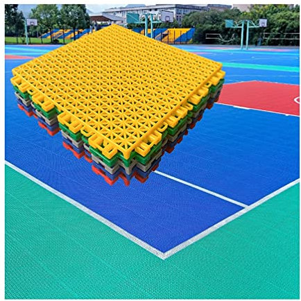 CXKJP Sportboden Modulare Ineinandergreifende Bodenfliesen Für Den Kindergarten Im Freien, 25 cm, Wetterfeste Patchwork-Bodensportmatten, Unterstützt Benutzerdefinierte Muster