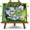 EURO PLANTS VIVAI Ortensia Variegata Lilla Pianta Ornamentale Altezza 30/40 cm Vaso 18 cm