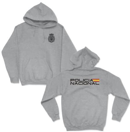 SERPOLICIA Sudadera de la Policia con el Escudo Nuevo. Cuerpon Nacional de Policia. Policia española. Regalo para opositor. Opositor policia. Spanish Police. UIP. UPR. GAC. Zetas Policia.