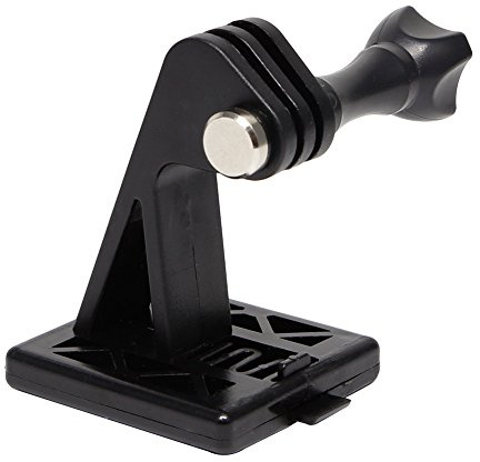 WarmHeartting Accessoires de Casque Tactique, Supports d'excavatrice de Casque Tactique pour Casque de Support GoPro ou Adaptateur de caméra de Base de Casque NVG Noir