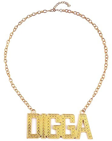 KarneLux Halskette 'Digga' in Gold - Hip Hop Schmuck