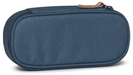 Beckmann City Oval Pencil Case Blue