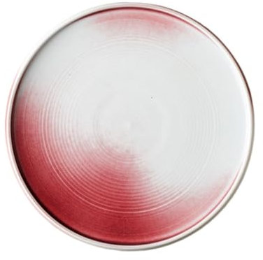 VEXDOSLE Dish Plate Japanese Style Dinner Plate Restaurant Steak Plate Retro Creative Cold Dish Plate Tableware Dessert Plate Dinner Tray(B)