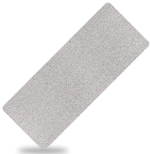 Badewannenmatte rutschfest Duschmatte, 40 x 100 cm Weich Komfort antirutschmatte badewanne mit Ablauflöchern, PVC-Luffa Massage Badematte für Badewanne,Dusch und Nassbereiche