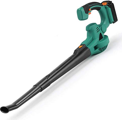 OZBME Soffiatori Comodo Soffiatore per Foglie A Batteria, Soffiatore Elettrico da Giardino agli Ioni di Litio da 20 V Spazzatrice Portatile Ricaricabile A 6 velocità per TDF Domestico