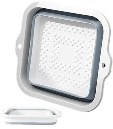 dzqad Vasca Per Piedi,Lavapiedi - Vasca Pieghevole Capiente Antiscivolo Con Punti Massaggianti Per Uomo Donna Anziani Casa Piscina