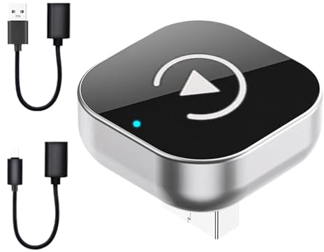 SB Car Screen Adapter Cablato a Wireless – Navigation Audio Calling | Compact Car Screen Converter | Adattatore per auto per la connettività senza cuciture per impianto stereo auto, Auto Link