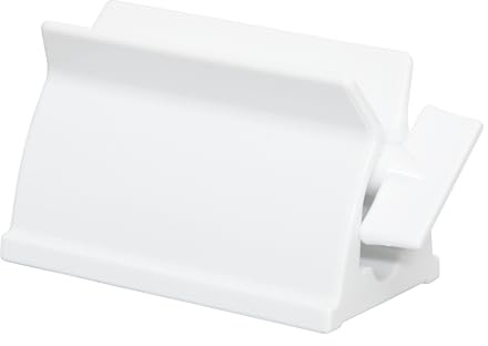 Tubenboy® Tubenquetscher - Made in Germany - Tubenroller Tubenentleerer Tubenpresser TubiPress® - 100mm - 1 Stück (weiß)