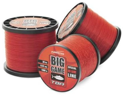 Tubertini Big Game TBR, Monofilo in Nylon da mulinello (Diametro 0.80 mm)