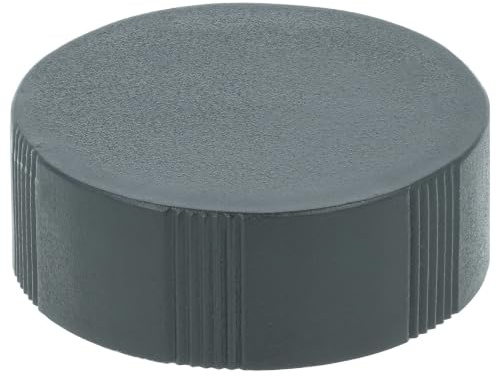 vhbw Front Lens Cap Cover for 30mm Binocular Lenses, Monocular Lens - Snap-On, Black
