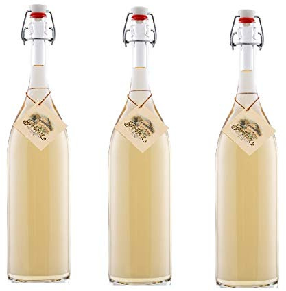 3 Flaschen Prinz alte haselnuss a 700ml 41% Vol. in Bügelflasche Haselnussschnaps