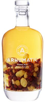 ARHUMATIC - Punch au Rhum - Rhum-Raisin (Vinea Auri) - 30% Alcool - Origine : France - A servir en digéstif ou apéritif - Fabrication artisanale - 70 cl
