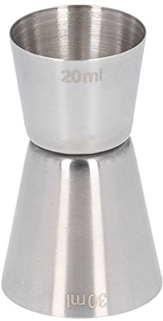 20 Ml 30 Ml Cocktail-Messbecher, Jigger Für Bartending, Cocktail-Messbecher aus Edelstahl, Doppelköpfiger Edelstahl-Cocktail-Messbecher Für Bar