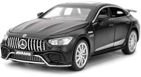 TGRCM-CZ 1/32 Diecast Auto AMG GT63 Modell Auto Pull Back mit Sound und Licht Spielzeug Auto für Jungen Mädchen Erwachsene Geschenk(Schwarz)