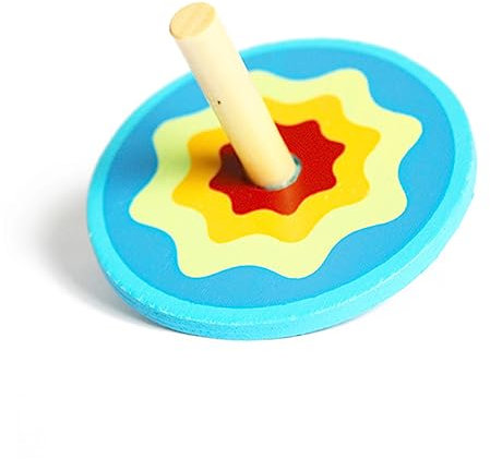 Abaodam 4 Stück Holzpflockspitze Spielzeug Hölzern Puzzle Kind Holznagel