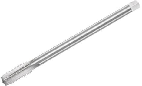 uxcell Metric Thread Tap M12 x 1.75 H2 160mm Extra Long Straight Flute Screw Thread Milling Machine Taps Threading Tapping Repair Tool