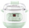 Electric Slow Cooker - 1L Ceramics Water Stew Pot 200W Smart Reservation Household Kitchen Appliance With Timing Function - Ideal for Delicious Home-Cooked Meals