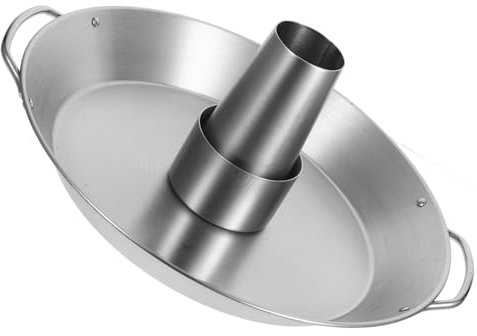 BESTOYARD Soporte De Asado De Pollo De Acero Inoxidable Estante Para Asar Pavo y Rack Desmontable Para Bbq y Asados Para Cocinar La Parrilla Casa