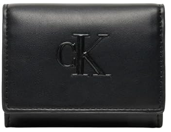 Calvin Klein Bold CK Medium Bifold Lv04F1047G, Portefeuilles Femme, Brown (Desert Taupe), Taille Unique