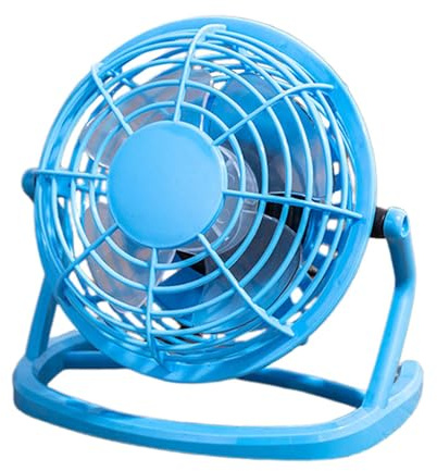 Ventilateur de bureau : ventilateur de table USB portable de 4 pouces